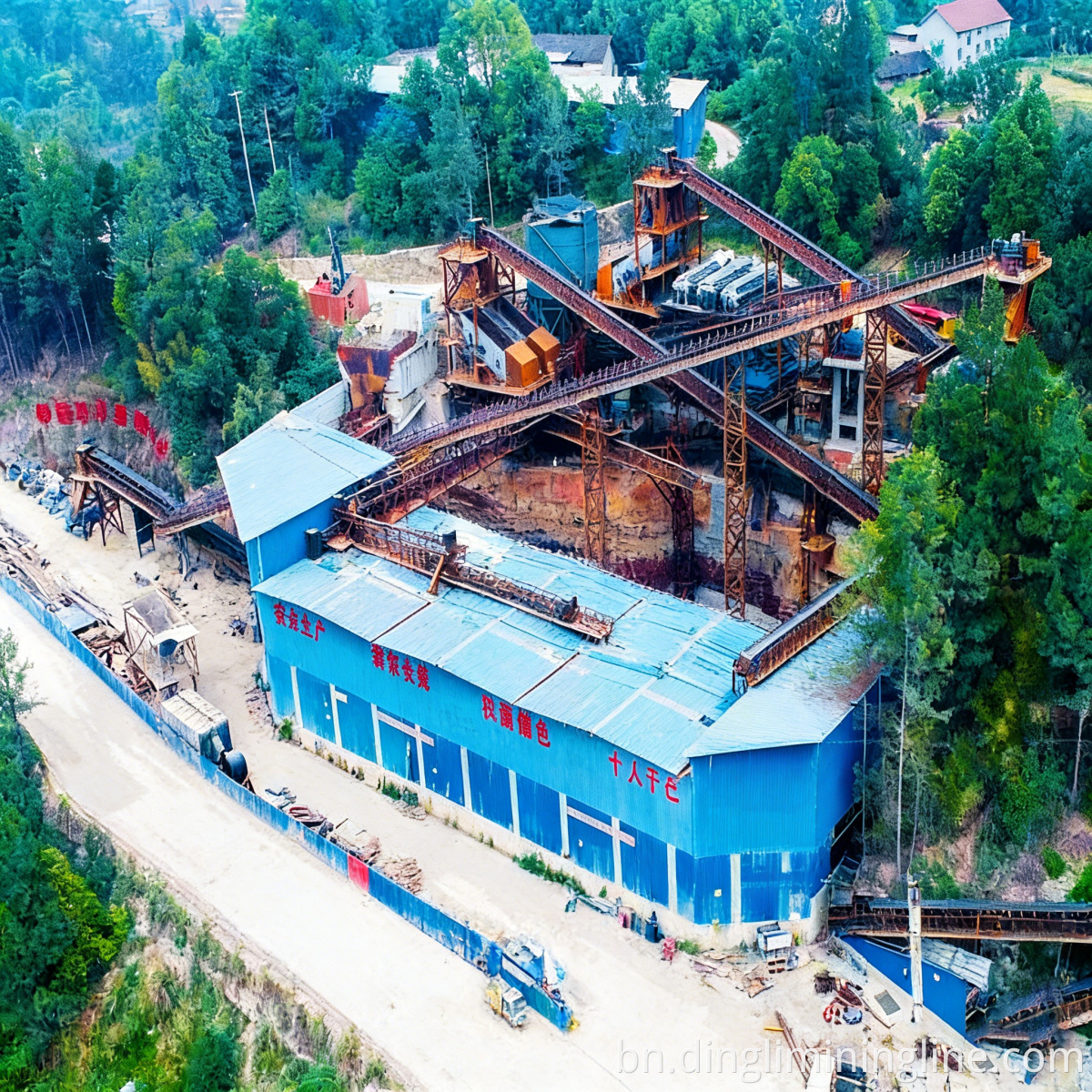 Wet Processing Sand Aggregate Line